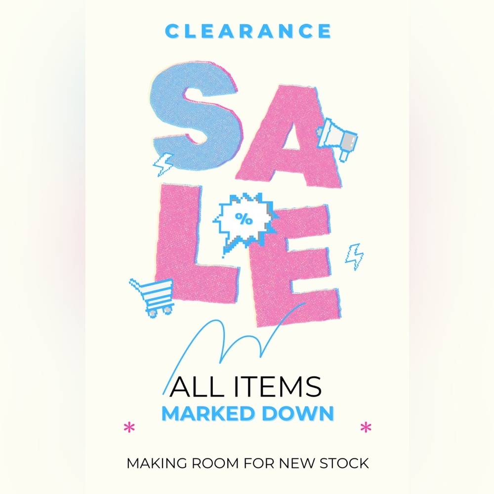 Clearance sale